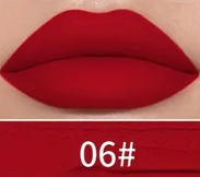 6 Colors Dual Wear Liquid Lipsticks