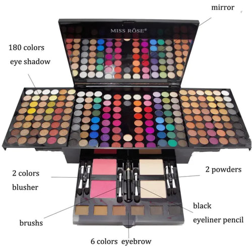 180 Colors Eyes Shadow & Blush Set