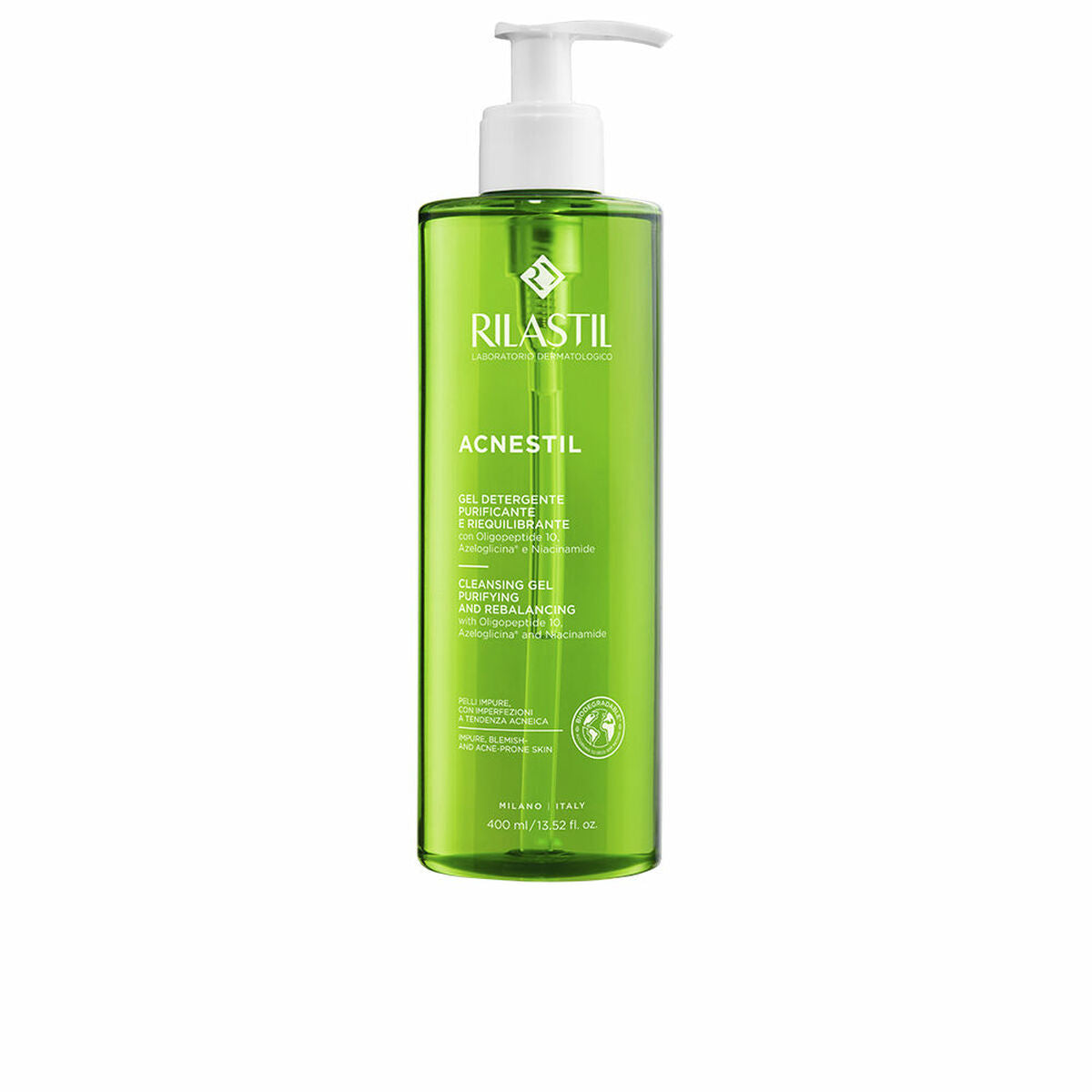 Facial Cleansing Gel Rilastil ACNESTIL 400 ml