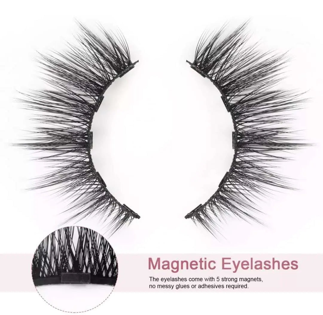 Magnetic Liquid Eyeliner & 5 Pairs Lashes Set