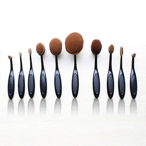 Oval Beauty Brushes Expert Set