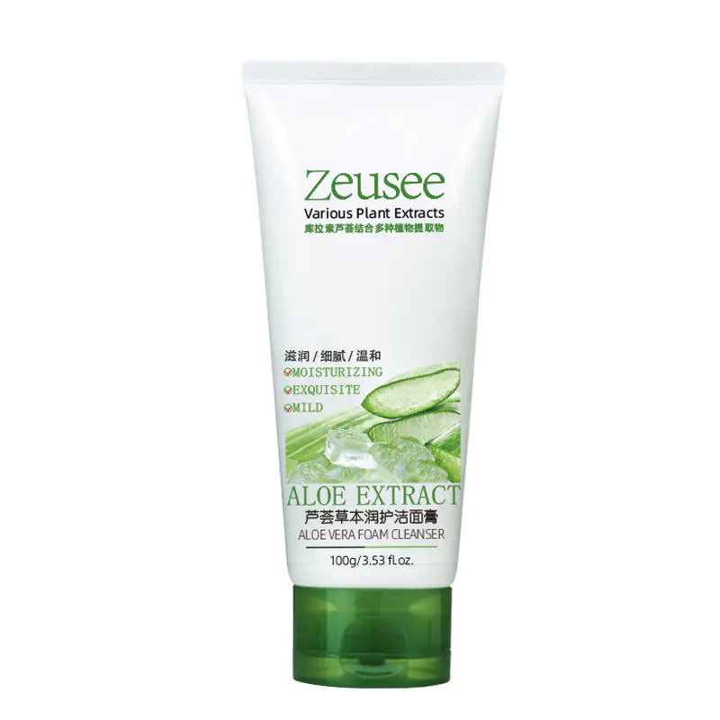 Aloe Vera Foaming Cleanser for Oily Skin