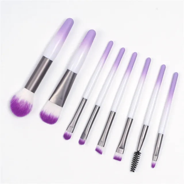 8pcs Professional Makeup Brush Set