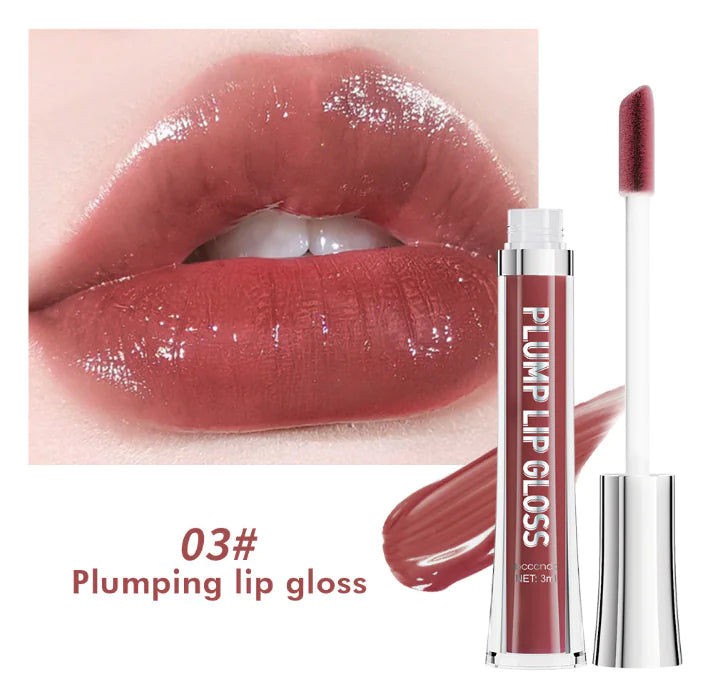 Lustrous 6-Color Glossy Lip Tint for Plump Lips